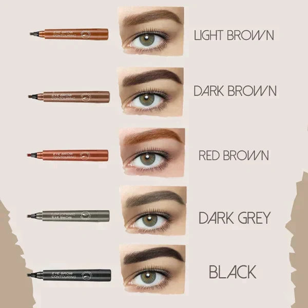 Magical Precise Waterproof Brow Pen - ❤️‍🔥 Buy 1 Get 1 Free ❤️‍🔥